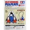 Heat Shrinking Pla-Plate size B6 white 2pc